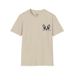 CUTE POCKET FRENCH BULLDOG T-SHIRT
