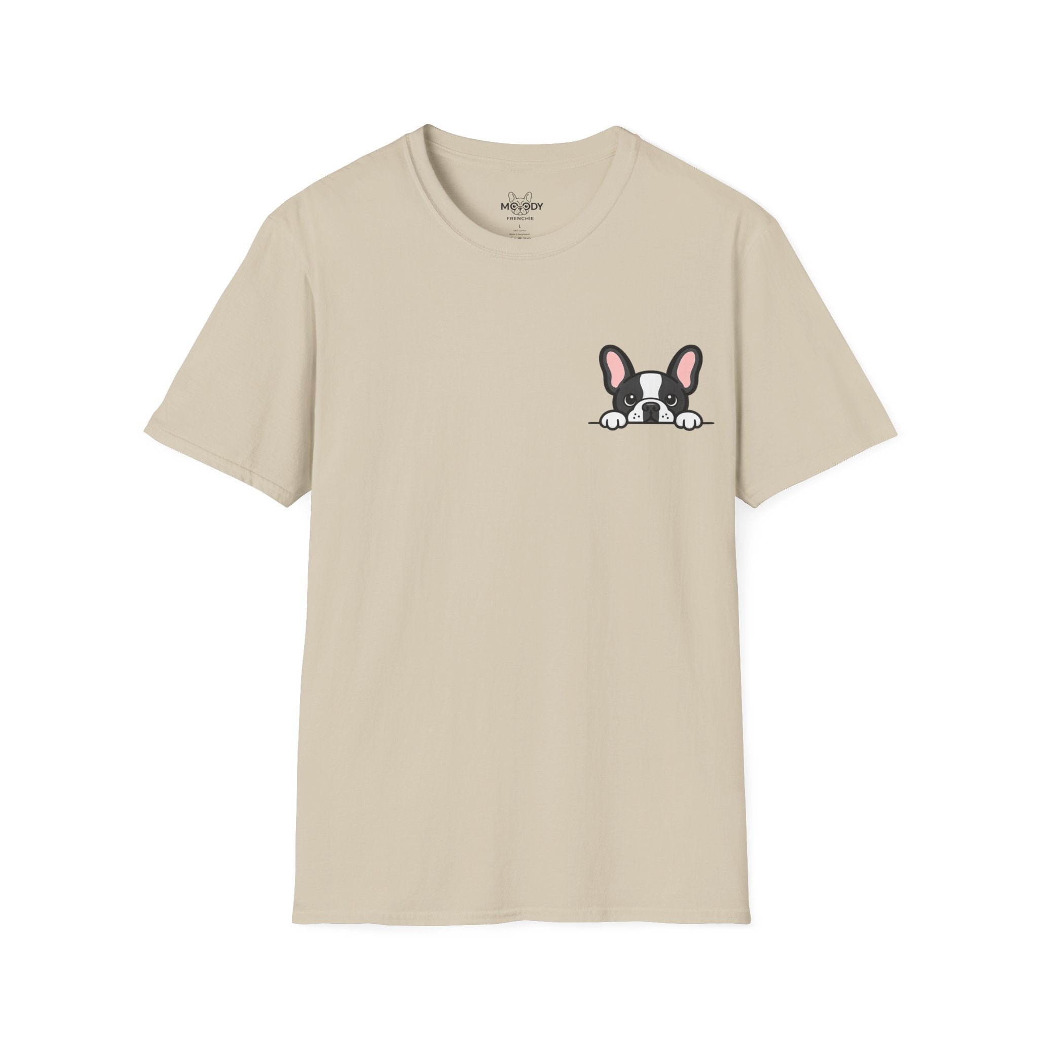 CUTE POCKET FRENCH BULLDOG T-SHIRT