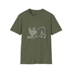 STRETCH FRENCH BULLDOG T-SHIRT