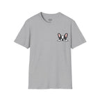 CUTE POCKET FRENCH BULLDOG T-SHIRT