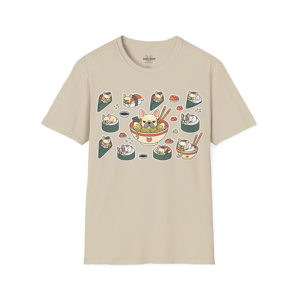 SUSHI FRENCH BULLDOG T-SHIRT