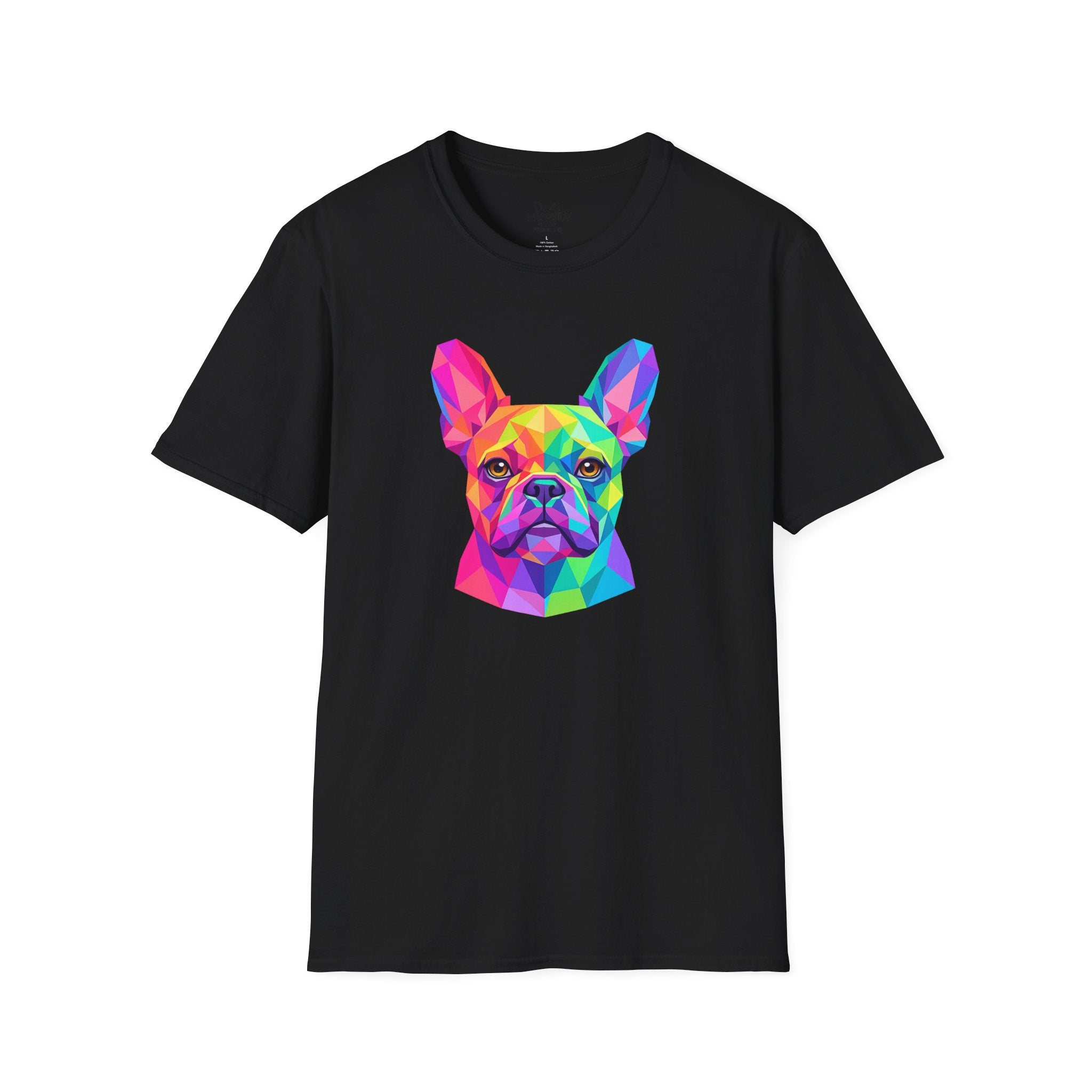 GEOMETRIC FRENCH BULLDOG T-SHIRT