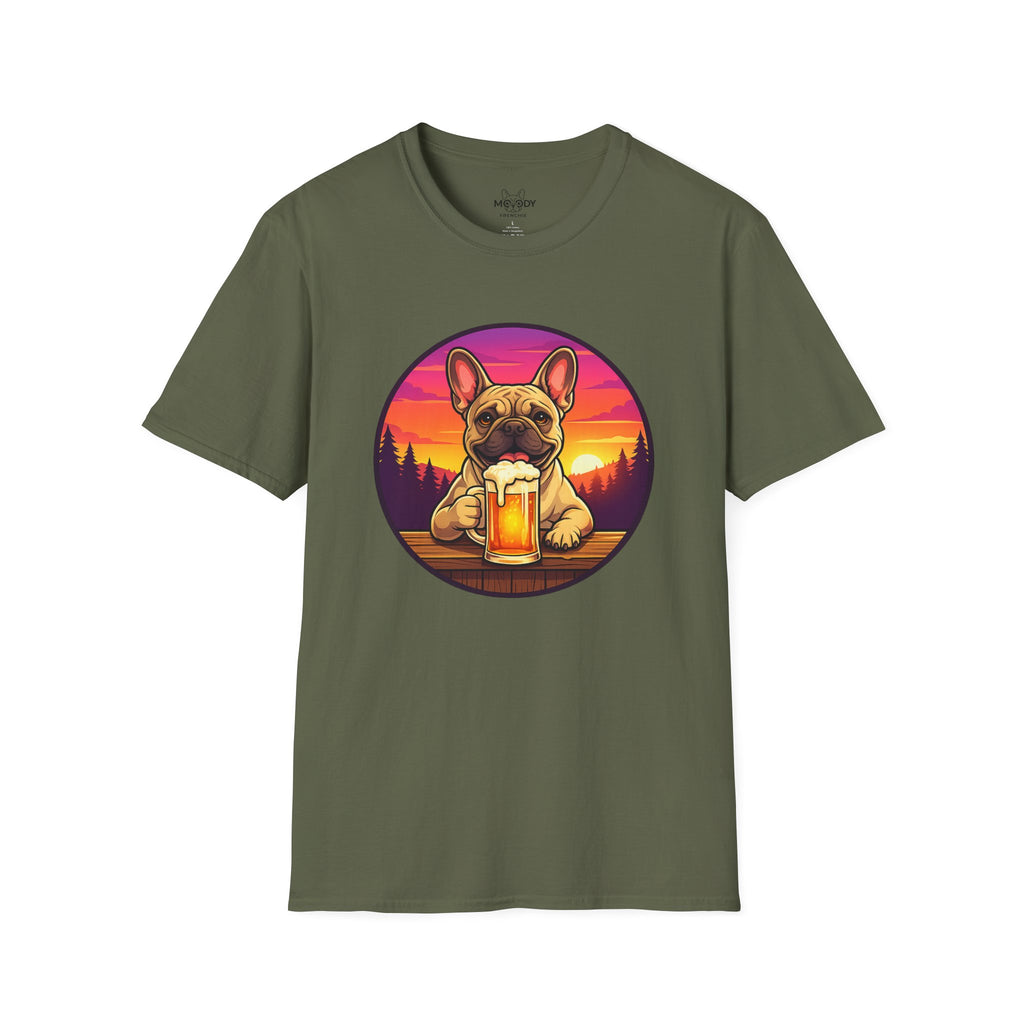 BEER FRENCH BULLDOG T-SHIRT