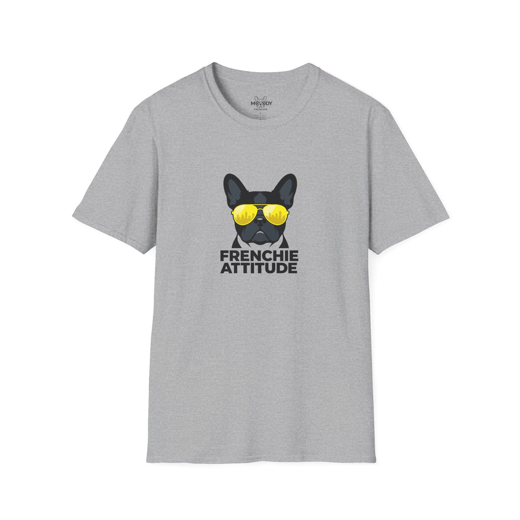 FRENCHIE ATTITUDE FRENCH BULLDOG T-SHIRT