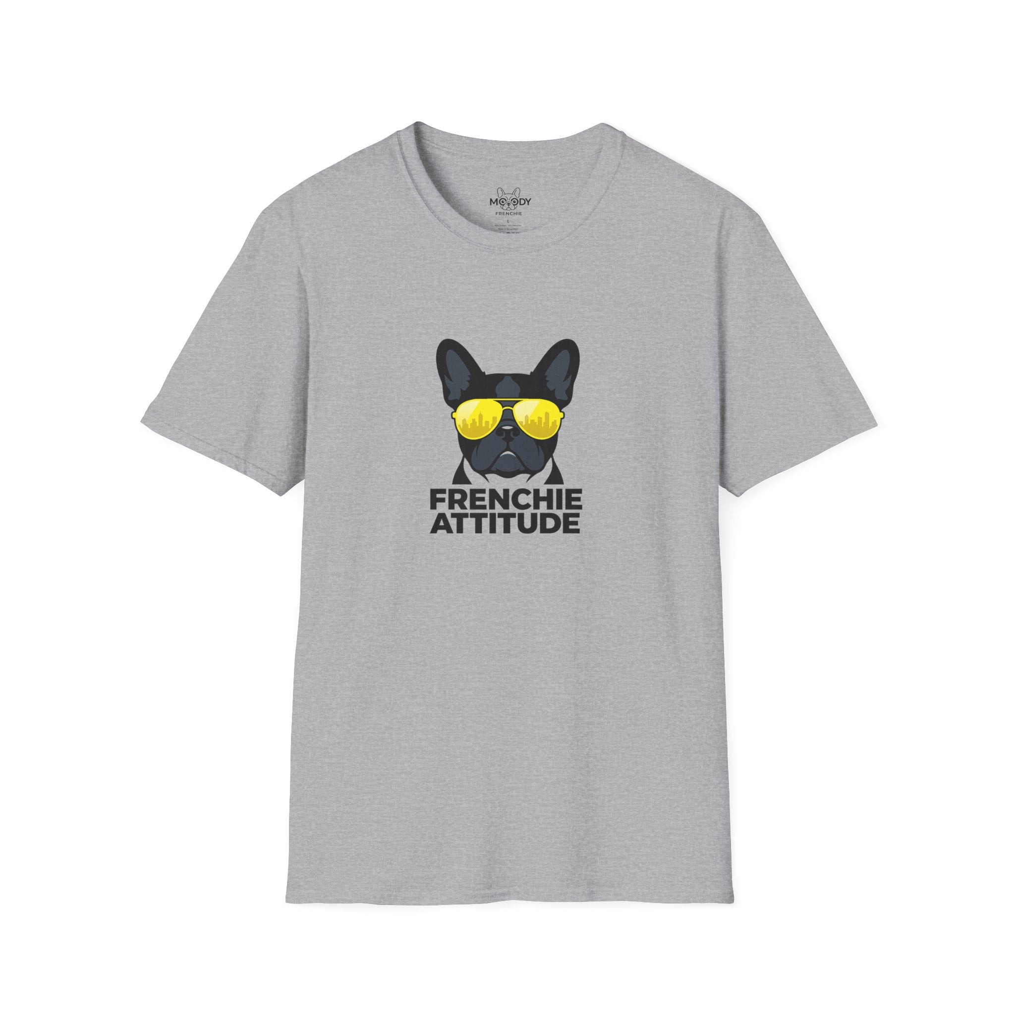 FRENCHIE ATTITUDE FRENCH BULLDOG T-SHIRT
