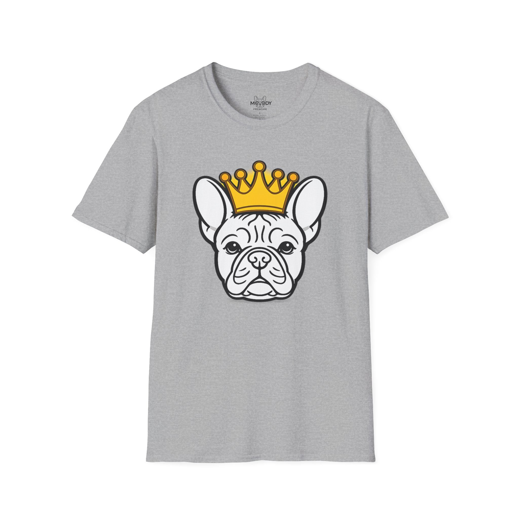 KING FRENCH BULLDOG T-SHIRT