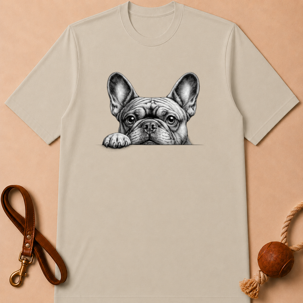 CUTE FRENCH BULLDOG T-SHIRT