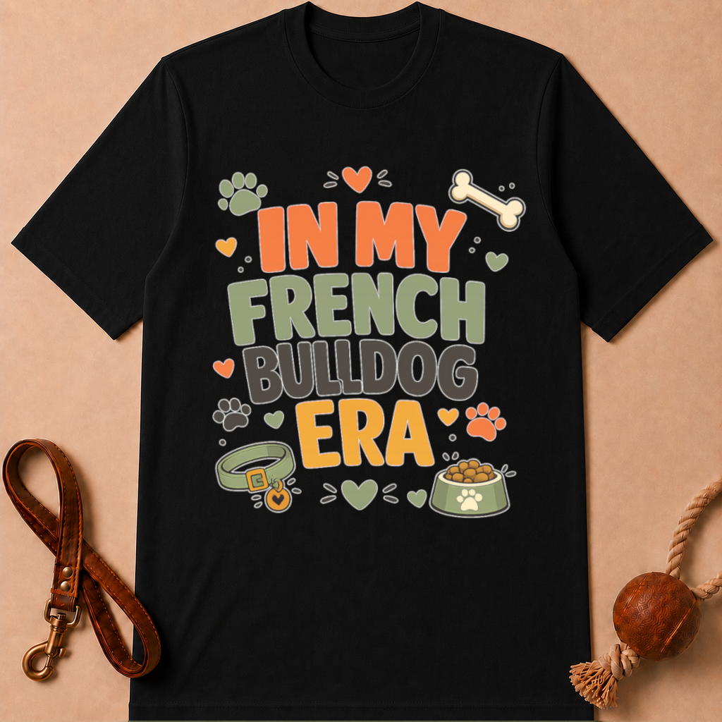 IN MY FRENCH BULLDOG ERA T-SHIRT