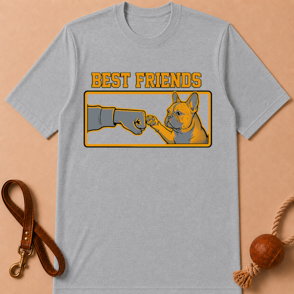 BEST FRIENDS FRENCH BULLDOG T-SHIRT