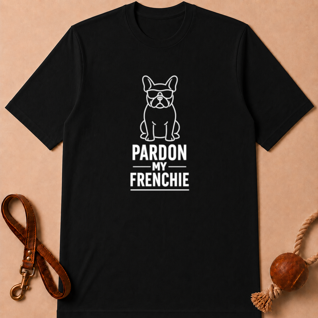 PARDON MY FRENCHIE FRENCH BULLDOG T-SHIRT
