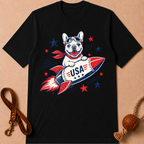 ROCKET FRENCH BULLDOG T-SHIRT