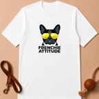 FRENCHIE ATTITUDE FRENCH BULLDOG T-SHIRT