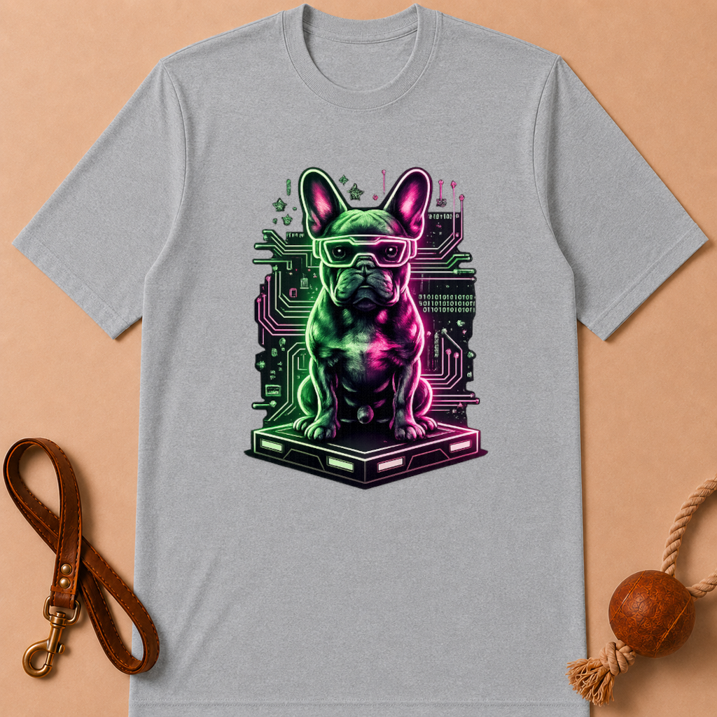 CYBER FRENCH BULLDOG T-SHIRT