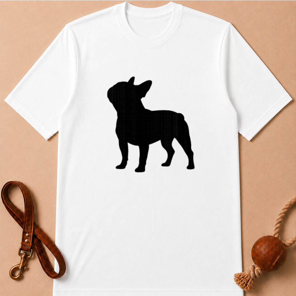 OUTLINE FRENCH BULLDOG T-SHIRT