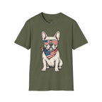 PATRIOT FRENCH BULLDOG T-SHIRT