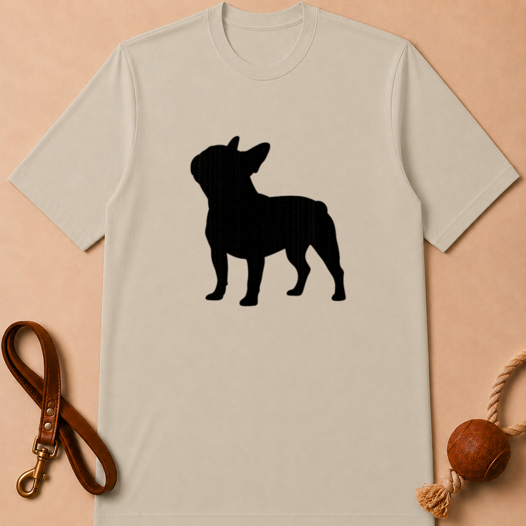 OUTLINE FRENCH BULLDOG T-SHIRT