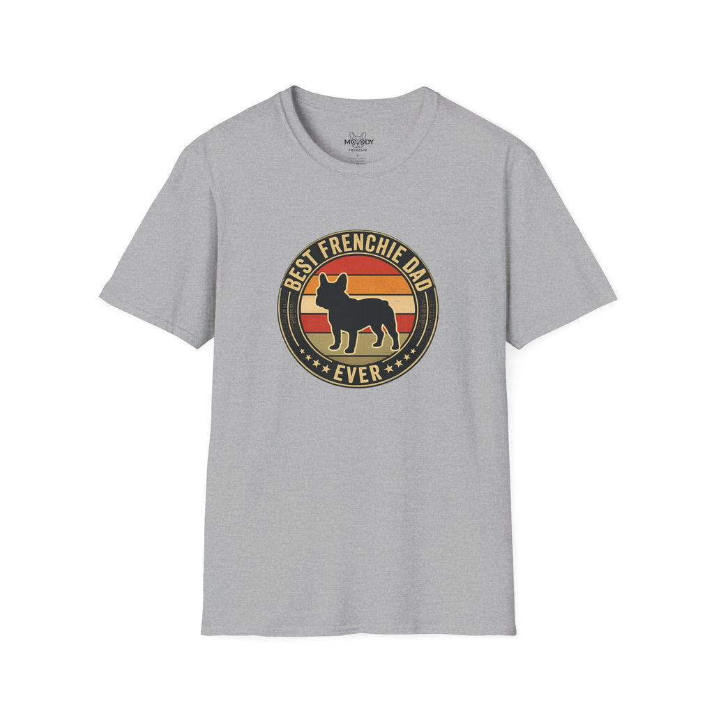 BEST FRENCHIE DAD EVER FRENCH BULLDOG T-SHIRT