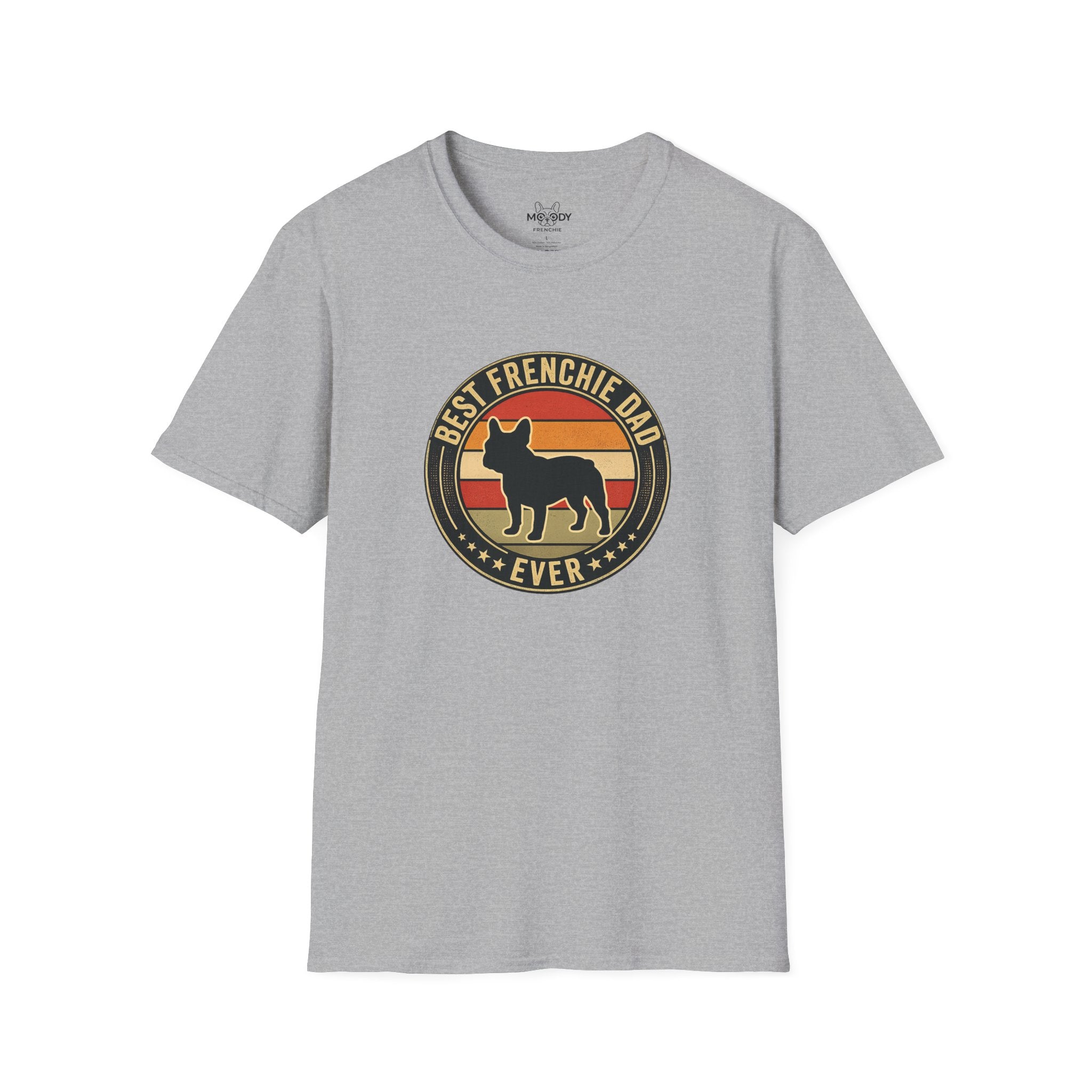 BEST FRENCHIE DAD EVER FRENCH BULLDOG T-SHIRT