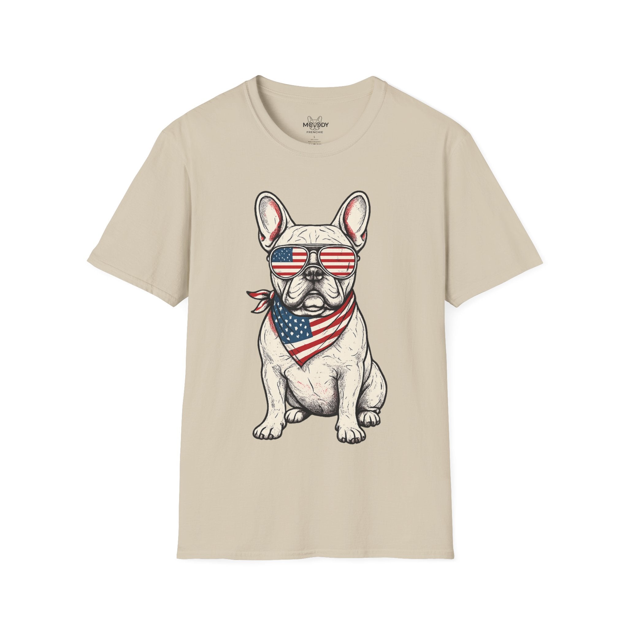 PATRIOT FRENCH BULLDOG T-SHIRT