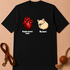HEART FRENCH BULLDOG T-SHIRT