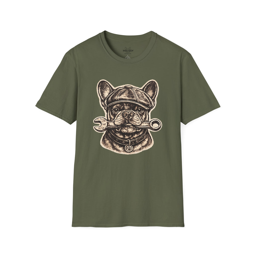 MECHANIC FRENCH BULLDOG T-SHIRT