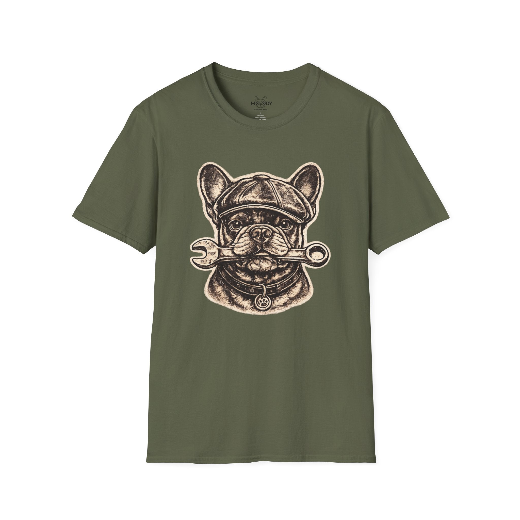MECHANIC FRENCH BULLDOG T-SHIRT