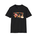 ANTIDEPRESSANT FRENCH BULLDOG T-SHIRT