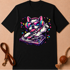 DJ FRENCH BULLDOG T-SHIRT