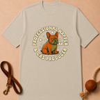 PROFESSIONAL NAPPER & GAS PRODUCER FRENCH BULLDOG T-SHIRT