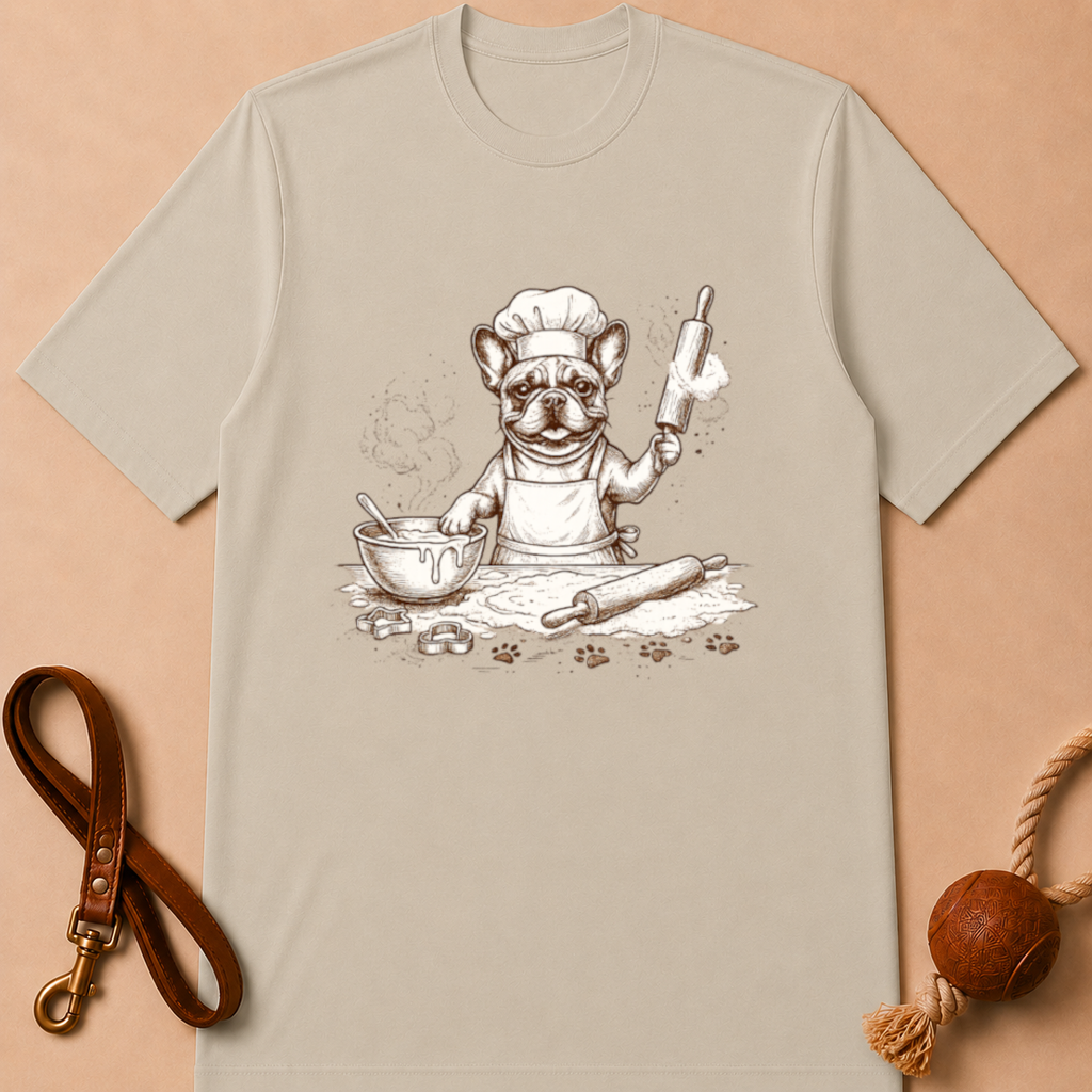 BAKER FRENCH BULLDOG T-SHIRT