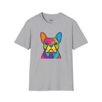 COLOR FRENCH BULLDOG T-SHIRT