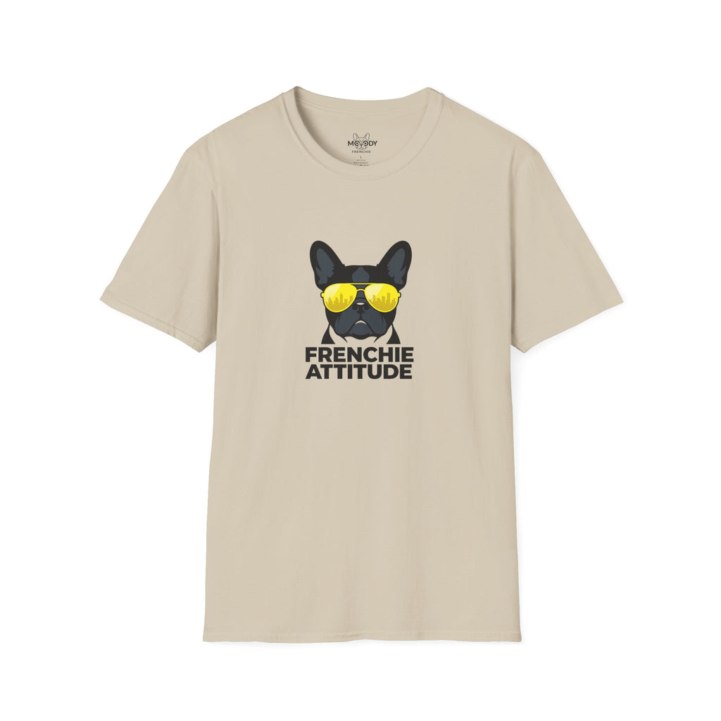 FRENCHIE ATTITUDE FRENCH BULLDOG T-SHIRT