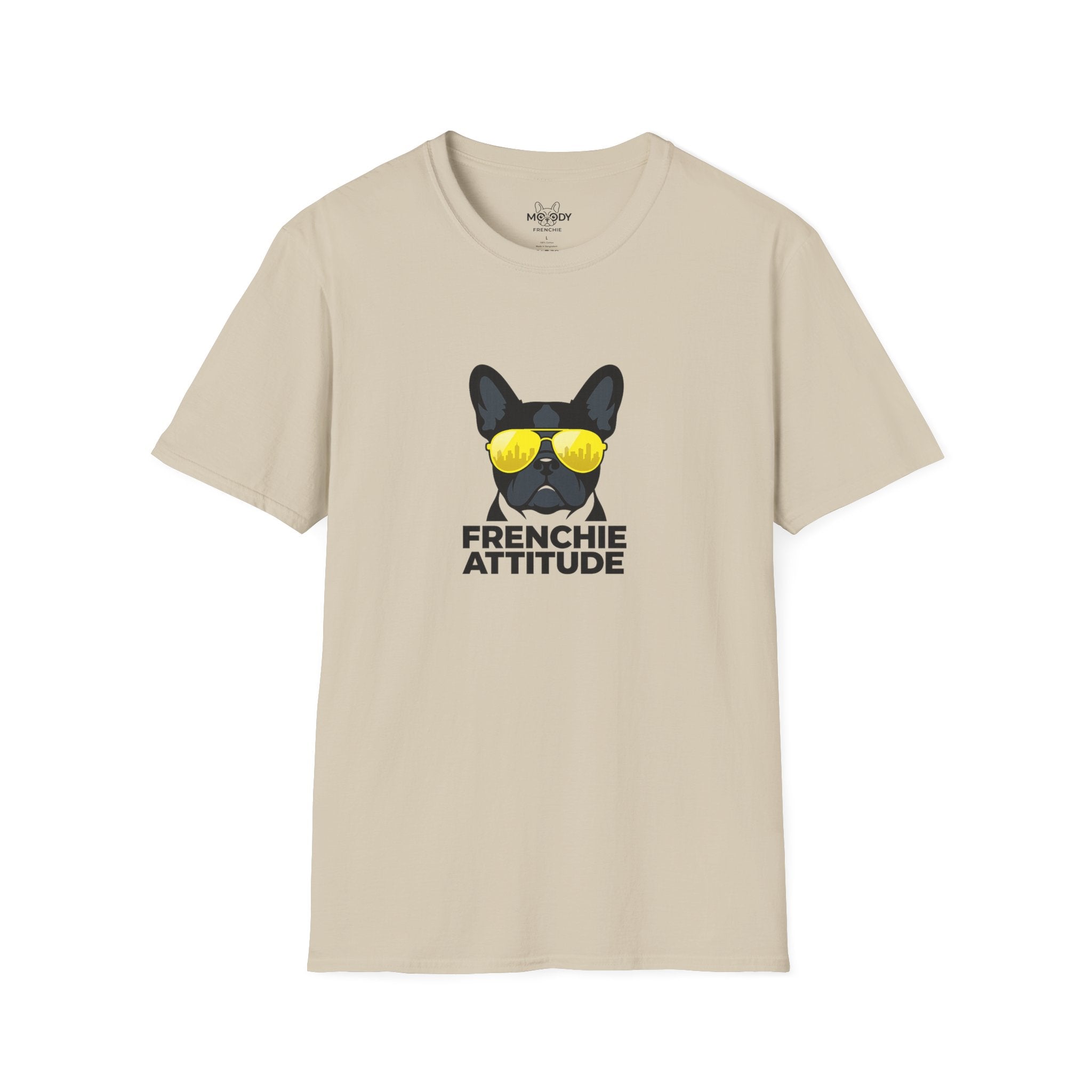 FRENCHIE ATTITUDE FRENCH BULLDOG T-SHIRT