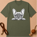 GLASSES FRENCH BULLDOG T-SHIRT