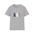 AMERICAN FLAG FRENCH BULLDOG T-SHIRT