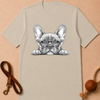 GLASSES FRENCH BULLDOG T-SHIRT