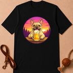BEER FRENCH BULLDOG T-SHIRT