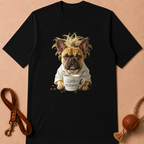GOOD MORNING FRENCH BULLDOG T-SHIRT