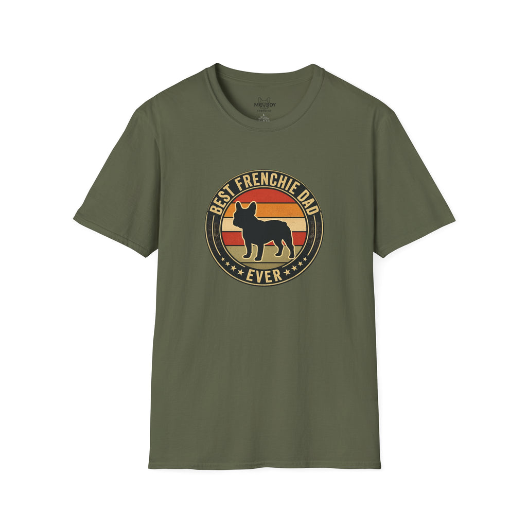 BEST FRENCHIE DAD EVER FRENCH BULLDOG T-SHIRT