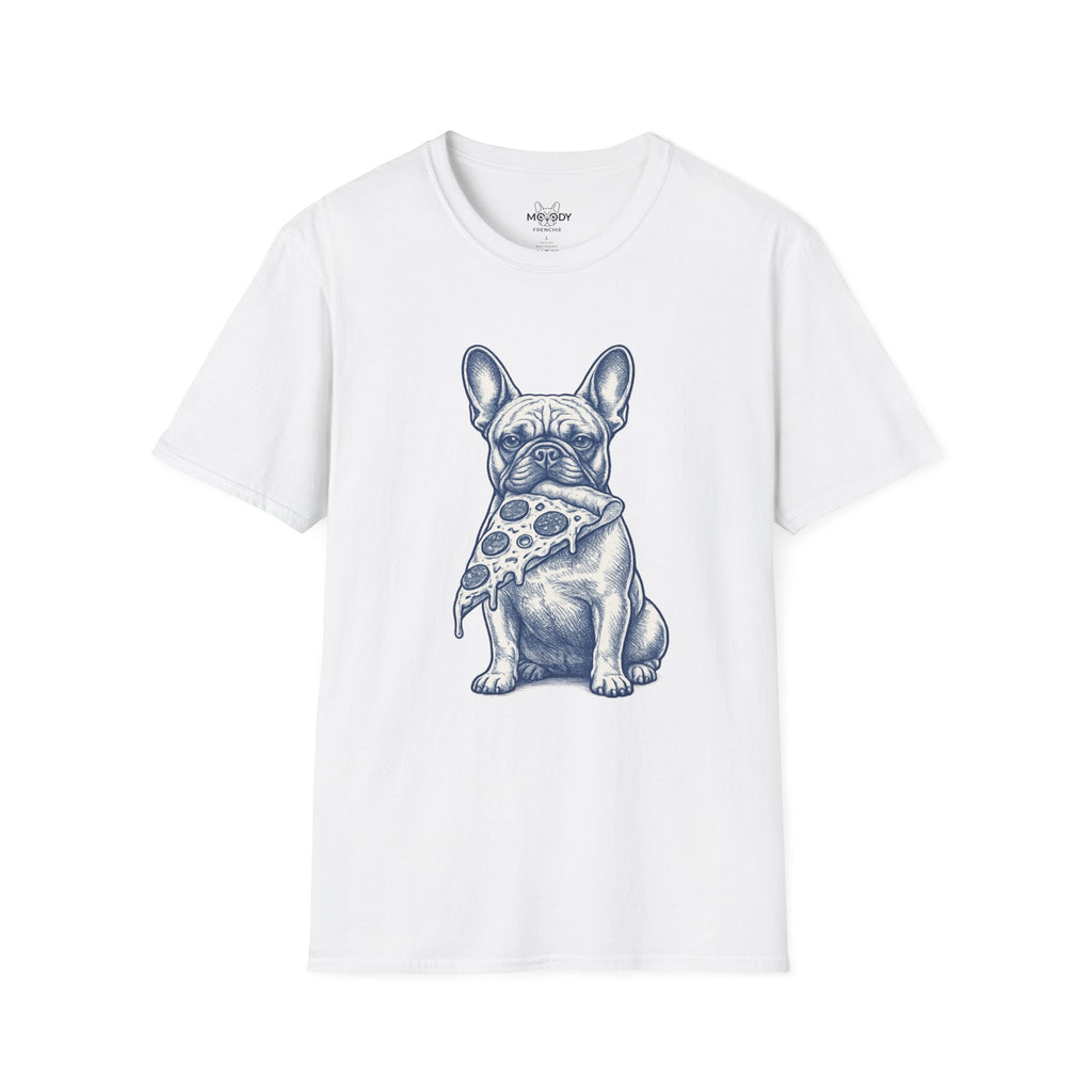 PIZZA FRENCH BULLDOG T-SHIRT