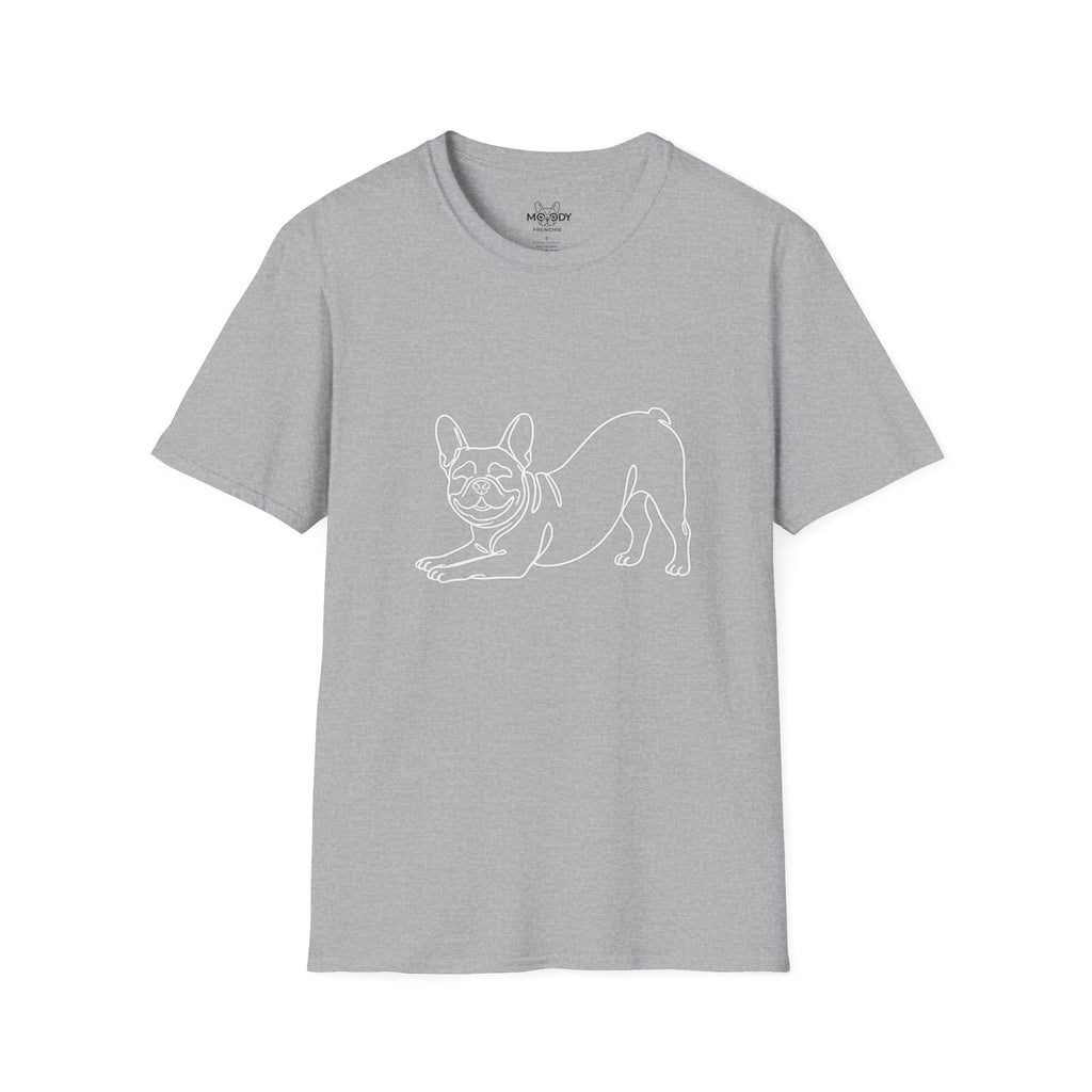 STRETCH FRENCH BULLDOG T-SHIRT