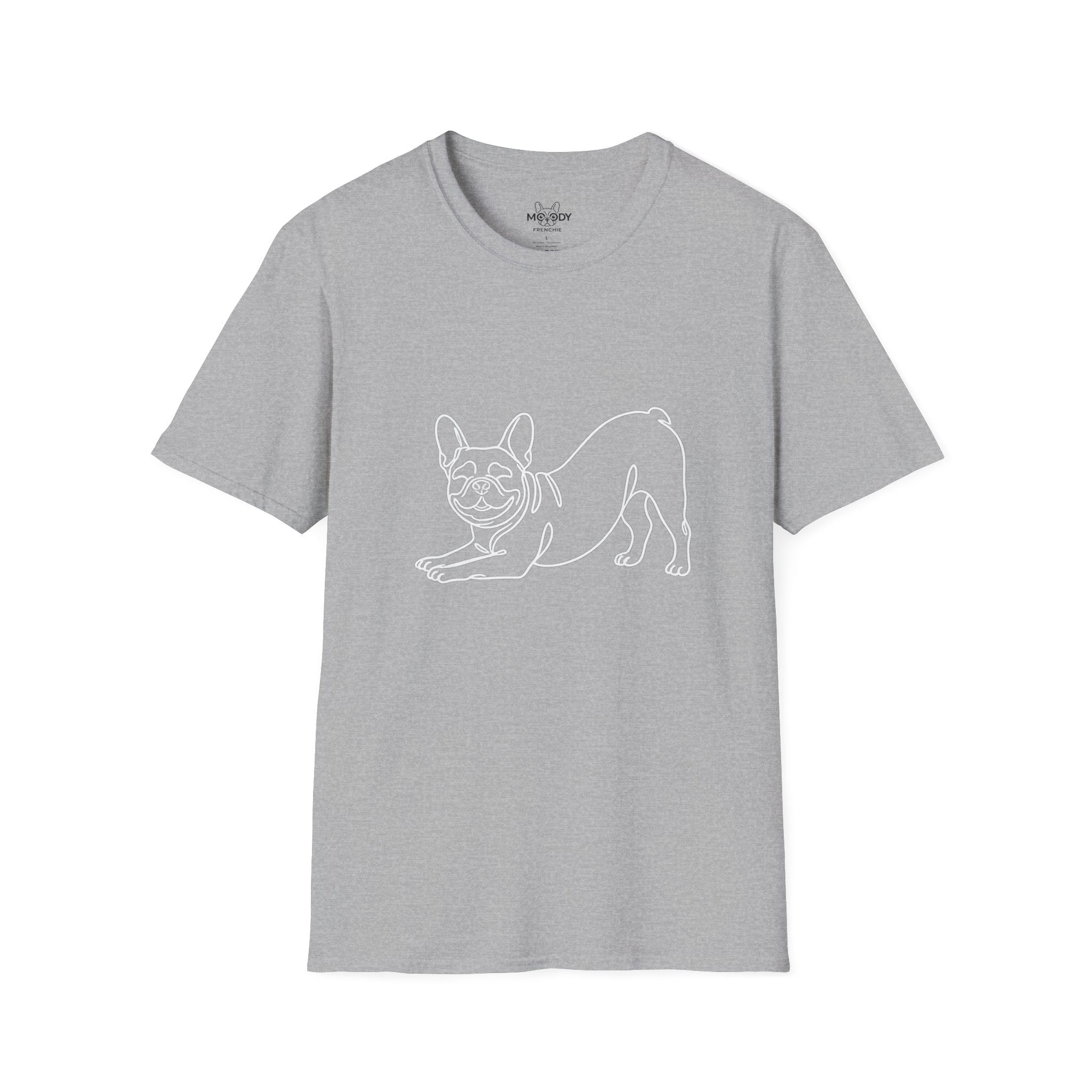 STRETCH FRENCH BULLDOG T-SHIRT