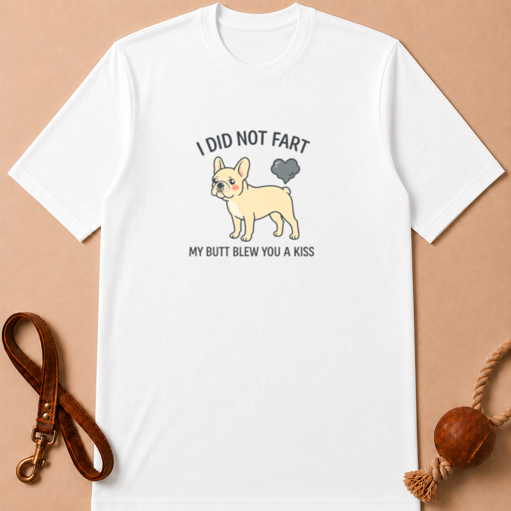 I DID NOT FART MY BUTT BLEW YOU A KISS