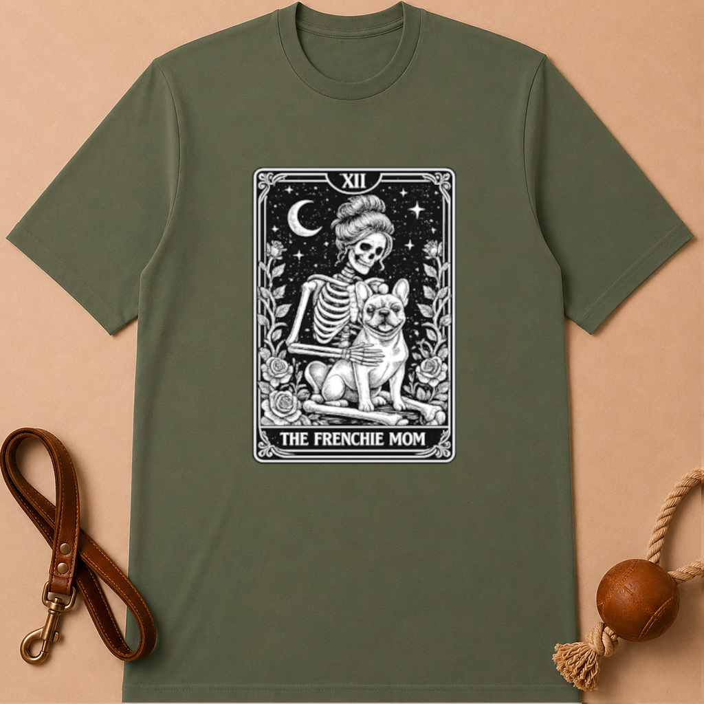 GOTHIC FRENCHIE MOM FRENCH BULLDOG T-SHIRT