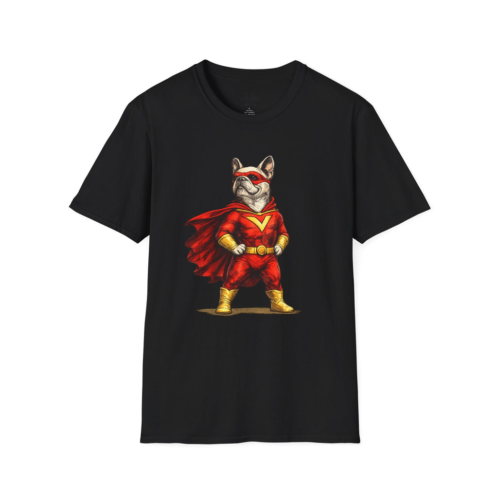 HERO FRENCH BULLDOG T-SHIRT