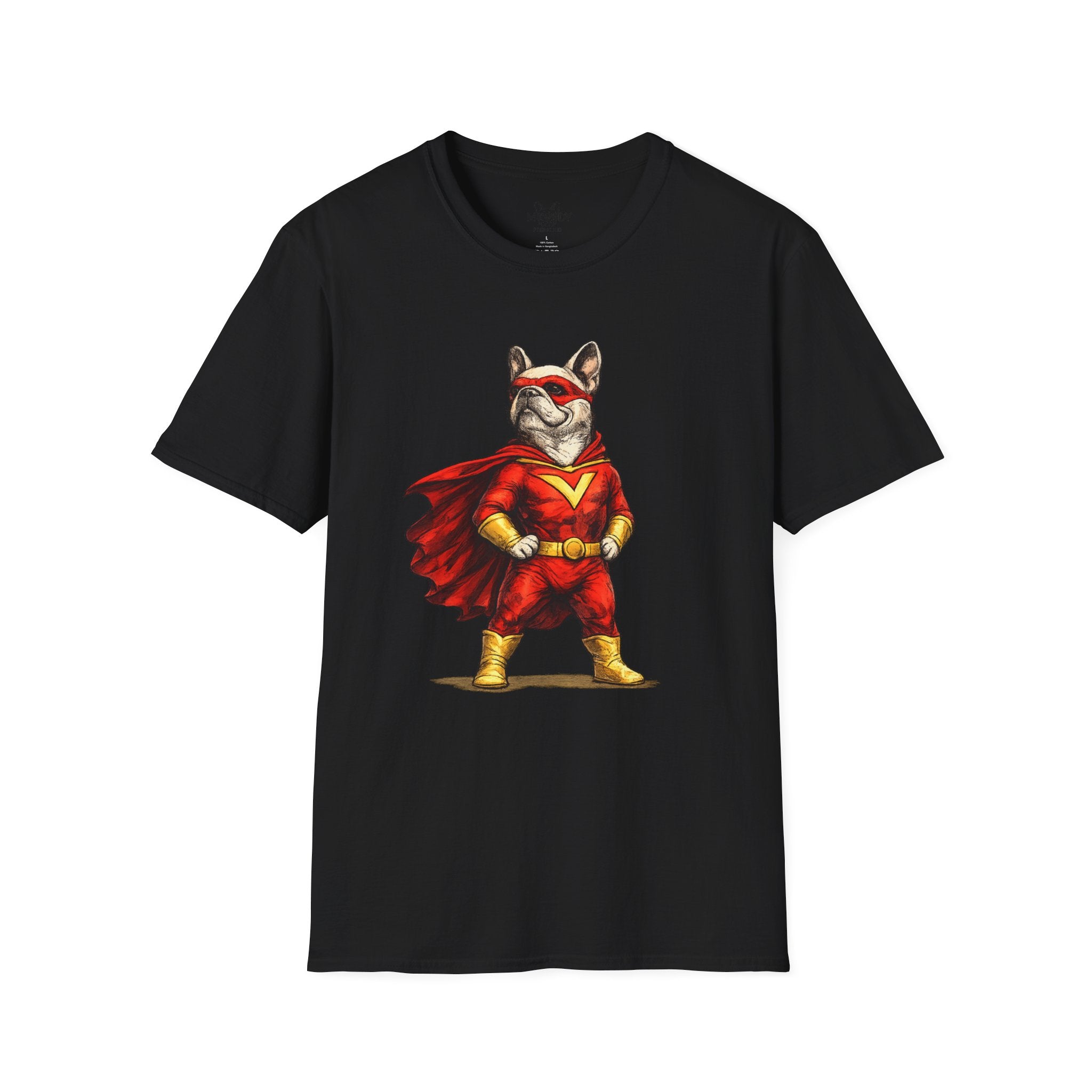 HERO FRENCH BULLDOG T-SHIRT