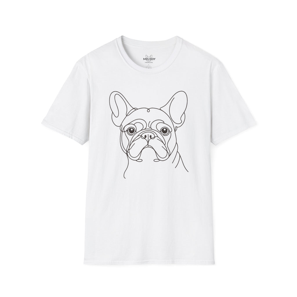 LINE FRENCH BULLDOG T-SHIRT