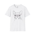 LINE FRENCH BULLDOG T-SHIRT