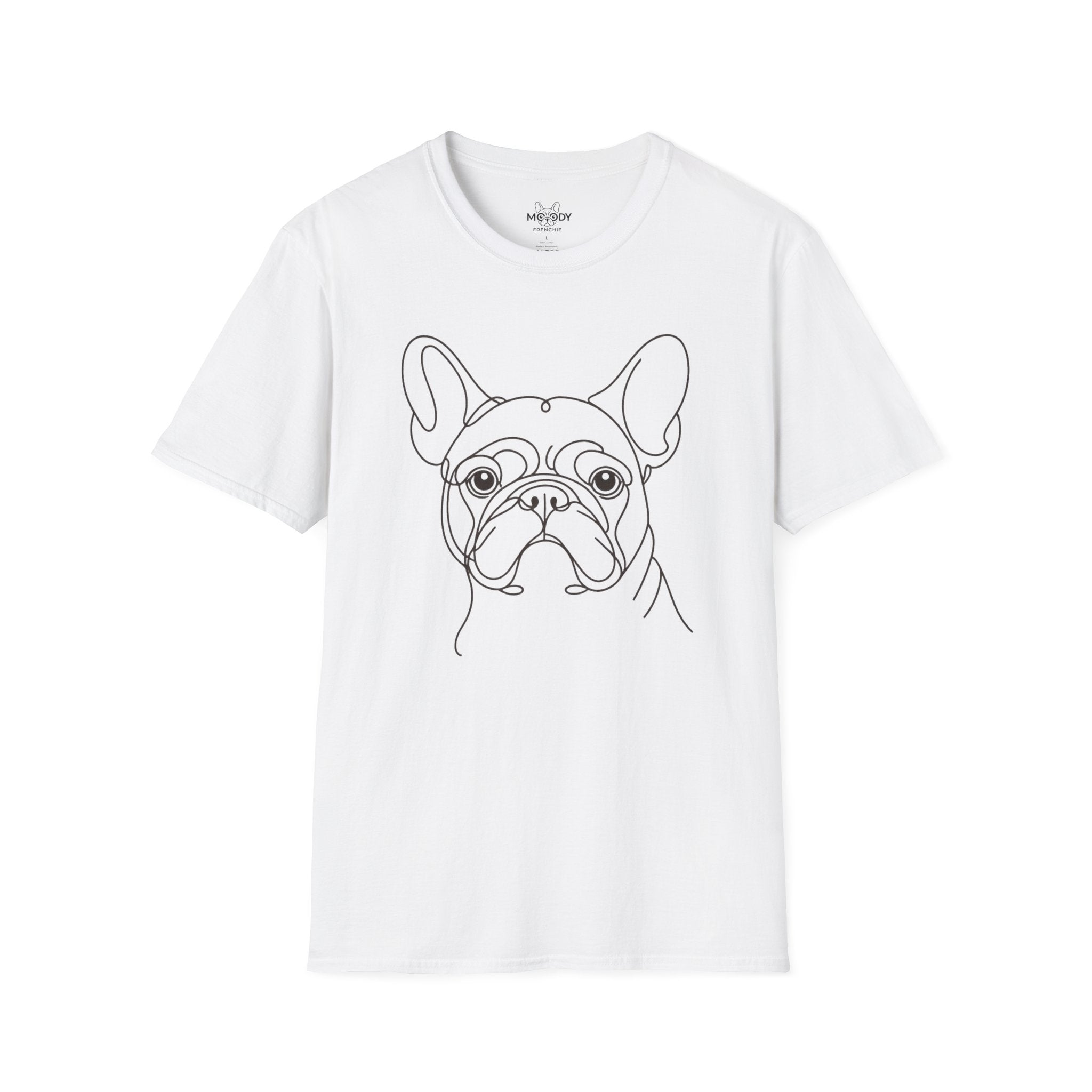 LINE FRENCH BULLDOG T-SHIRT