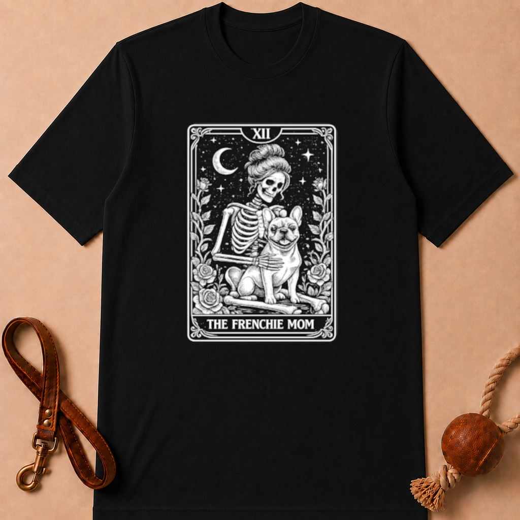 GOTHIC FRENCHIE MOM FRENCH BULLDOG T-SHIRT